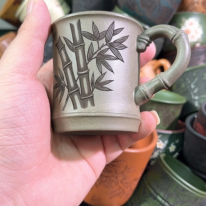 茶杯紫砂全手工紫砂主人杯