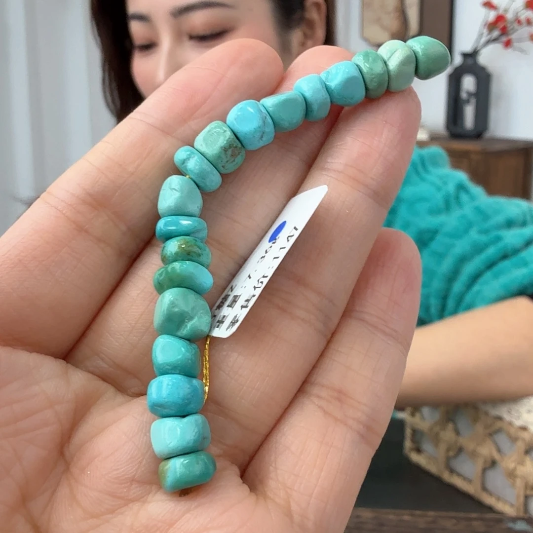 绿松石未镶嵌挂件