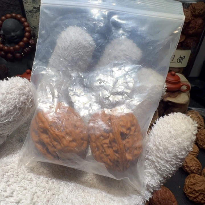 野***-吊坠文玩核桃野生