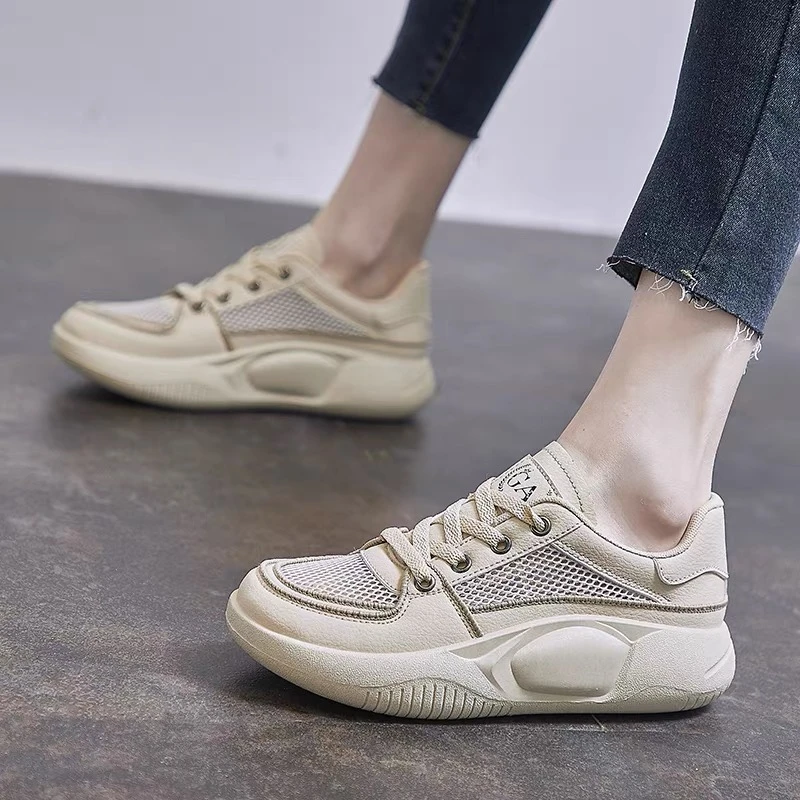 休闲板鞋女春夏网面透气学生ins休闲运动鞋子A37