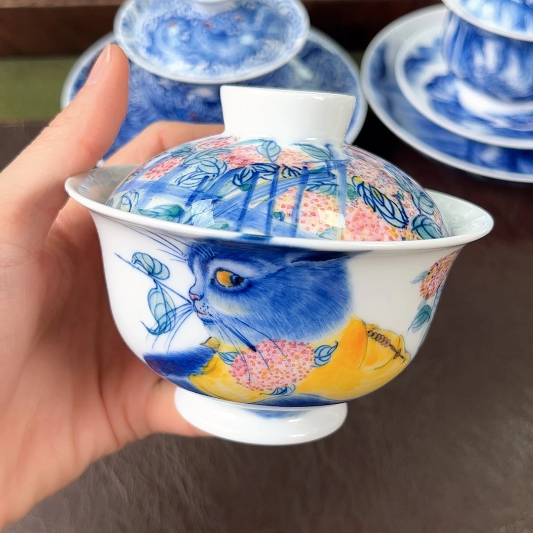 手绘高温瓷器瓷器