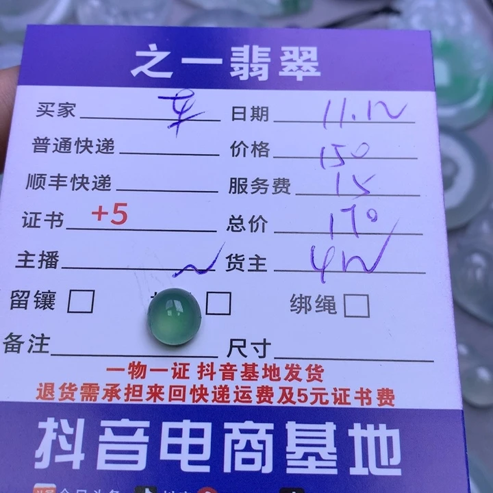 颈饰未镶嵌翡翠车****