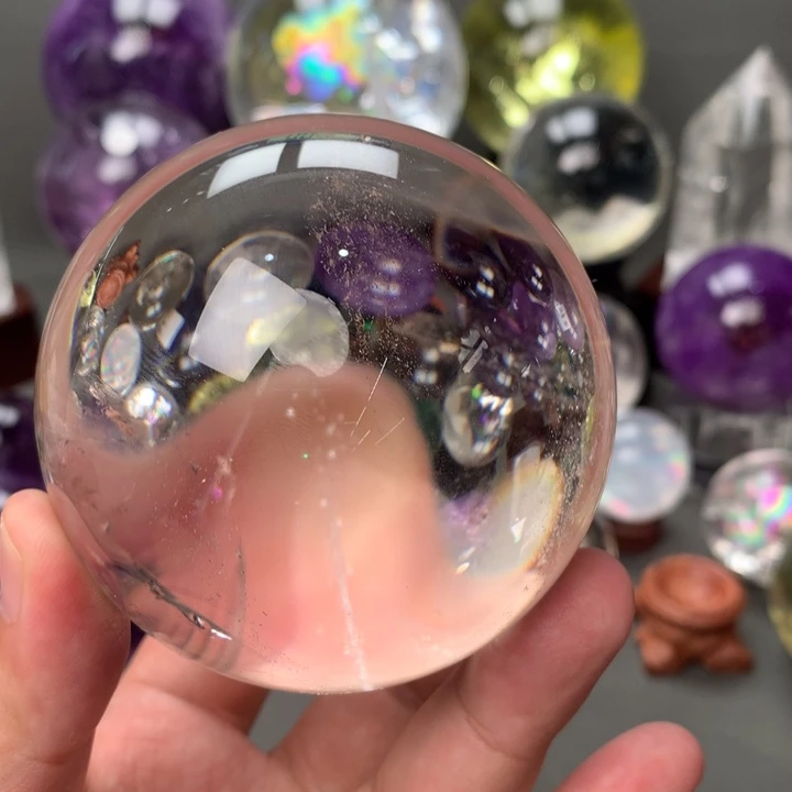 未镶嵌珠宝半成品水晶水晶7.7