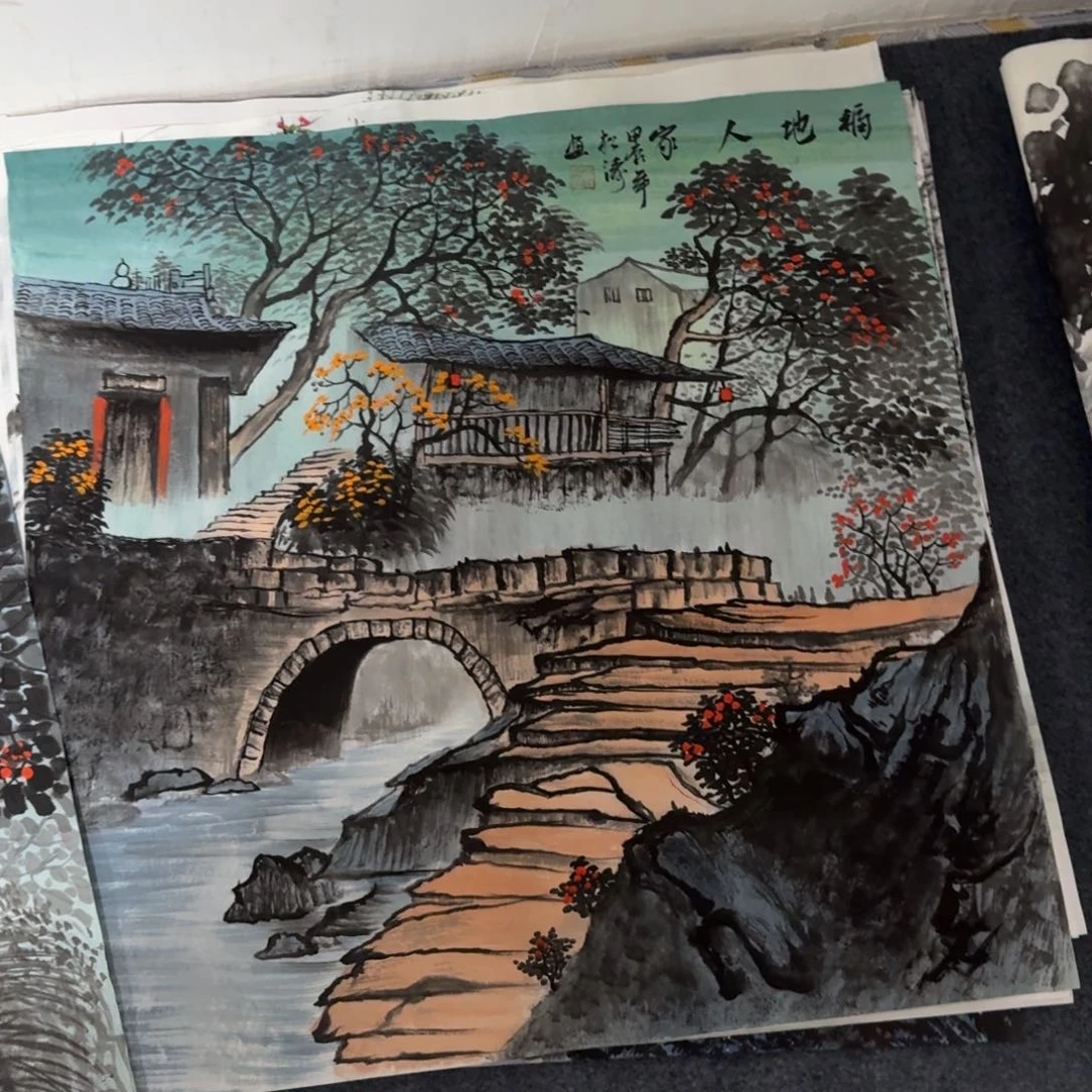 国画晓彤美术馆直播间