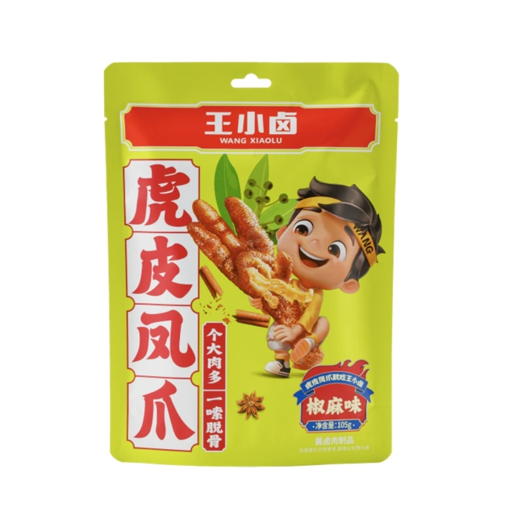 王小卤虎皮凤爪椒麻味105g