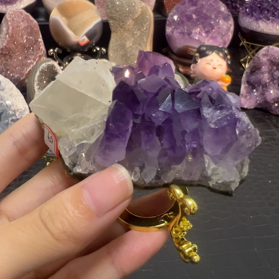 未镶嵌珠宝半成品紫晶16