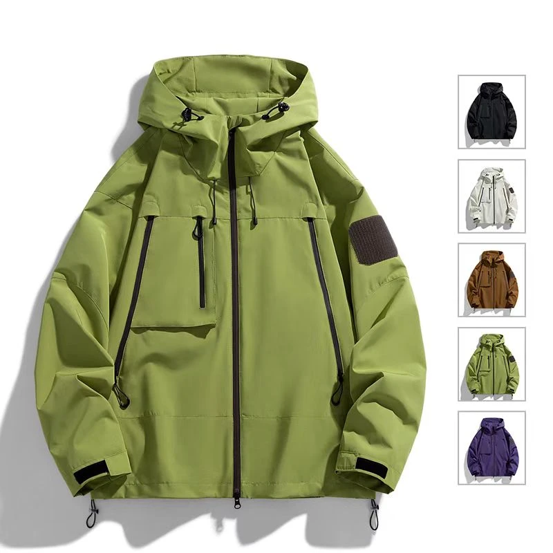 【断码清仓】男女同款户外运动休闲潮流开衫外套潮流百搭春秋季连帽