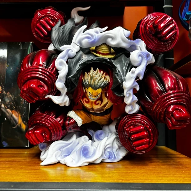 海贼王GK天绘群鸦炮路飞 优质手办模玩摆件