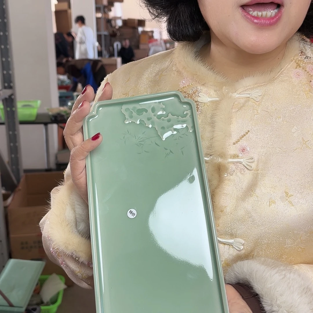 龙泉云间青瓷小米茶器