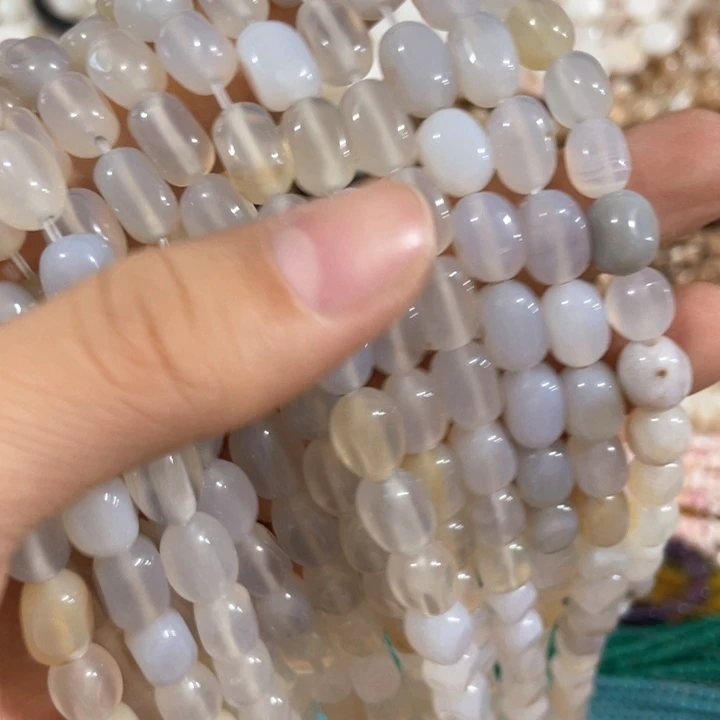 贝壳非金属一条天然冰透随形