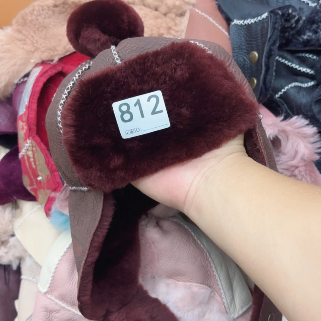 羊皮羊皮毛帽子812