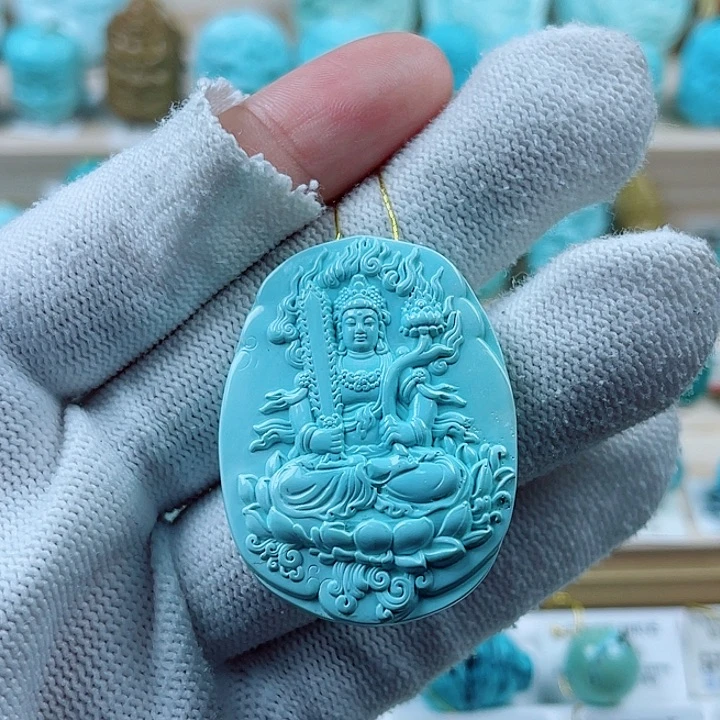 未镶嵌绿松石珠宝奇石