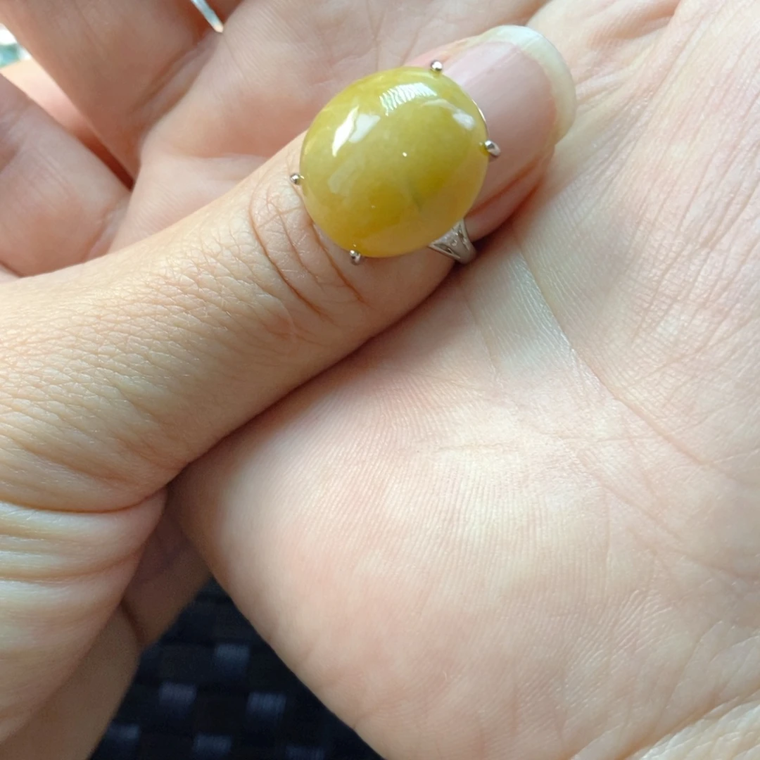 章***子翡翠未镶嵌戒指缅甸