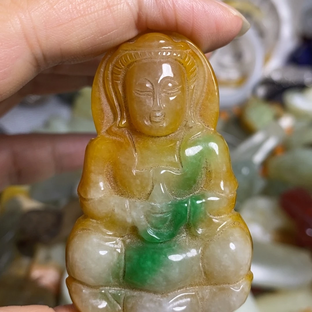 滴血莲花菩提吊坠