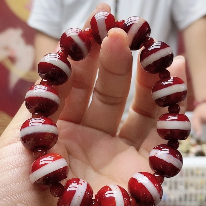 玛瑙/玉髓合金颈饰