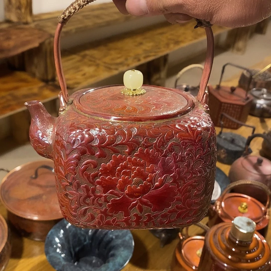 红牡丹手工锻打工艺