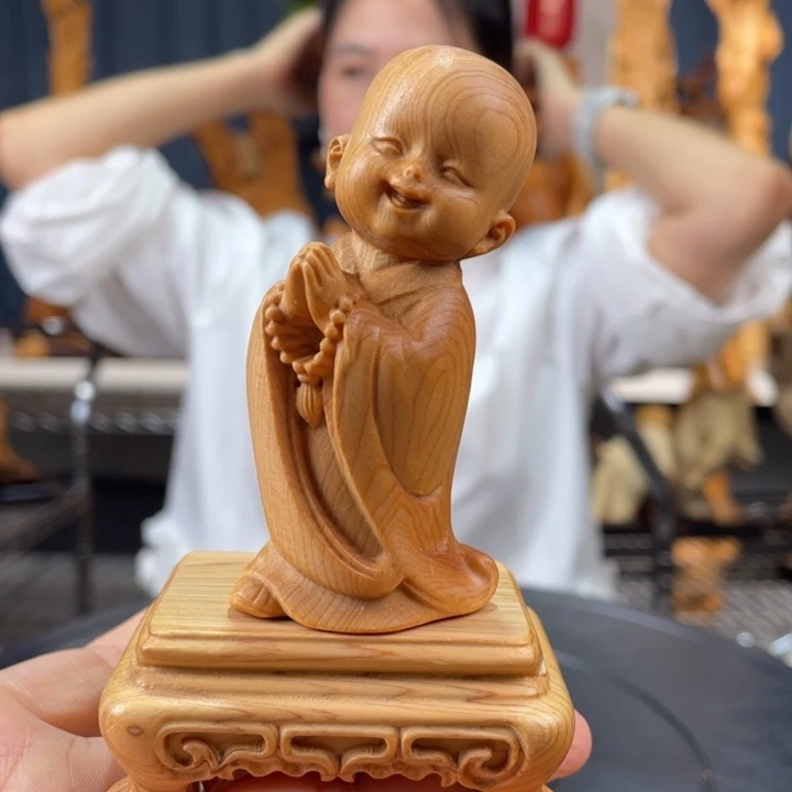 柏木（崖柏）手把件