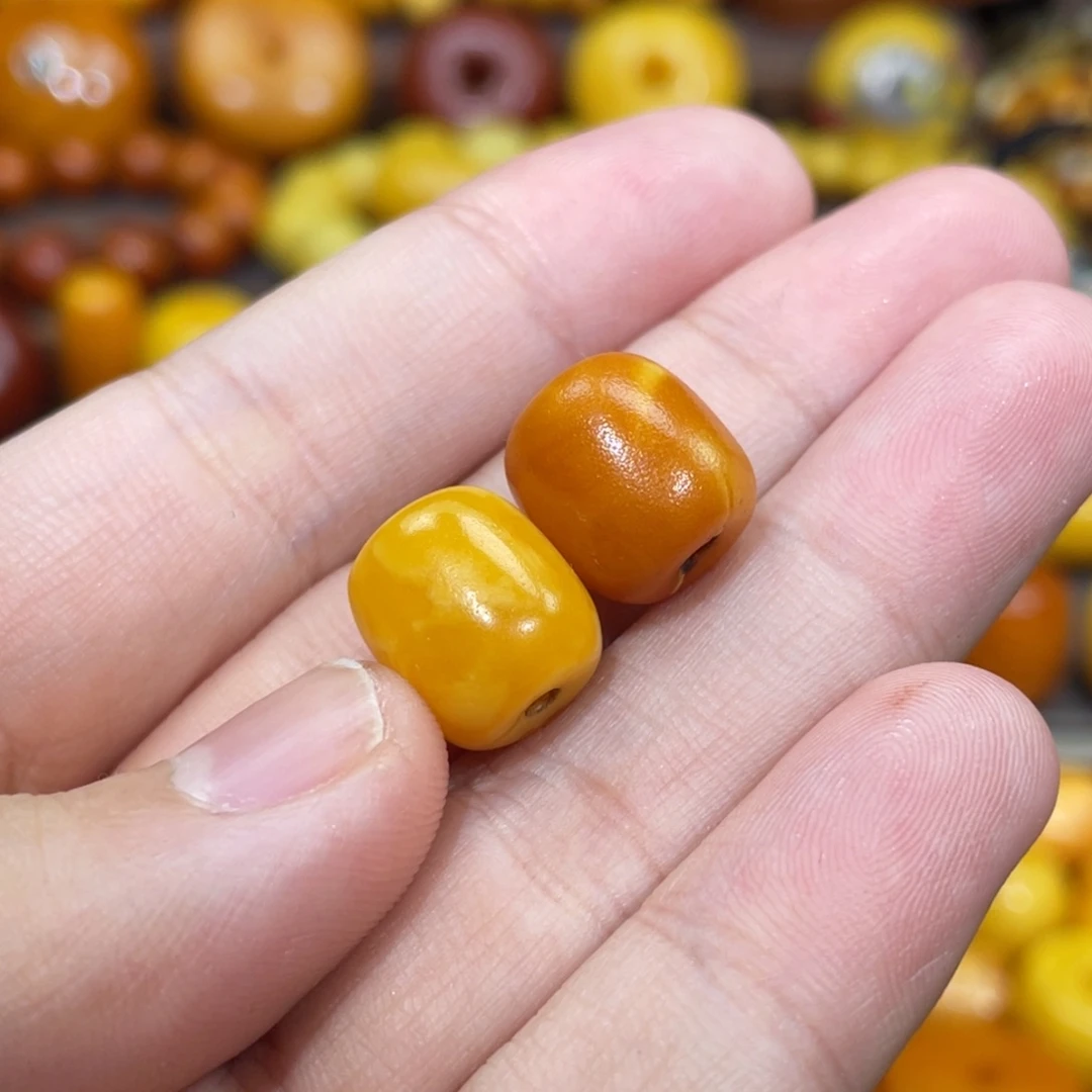 半***醉蜜蜡未镶嵌裸石桶子