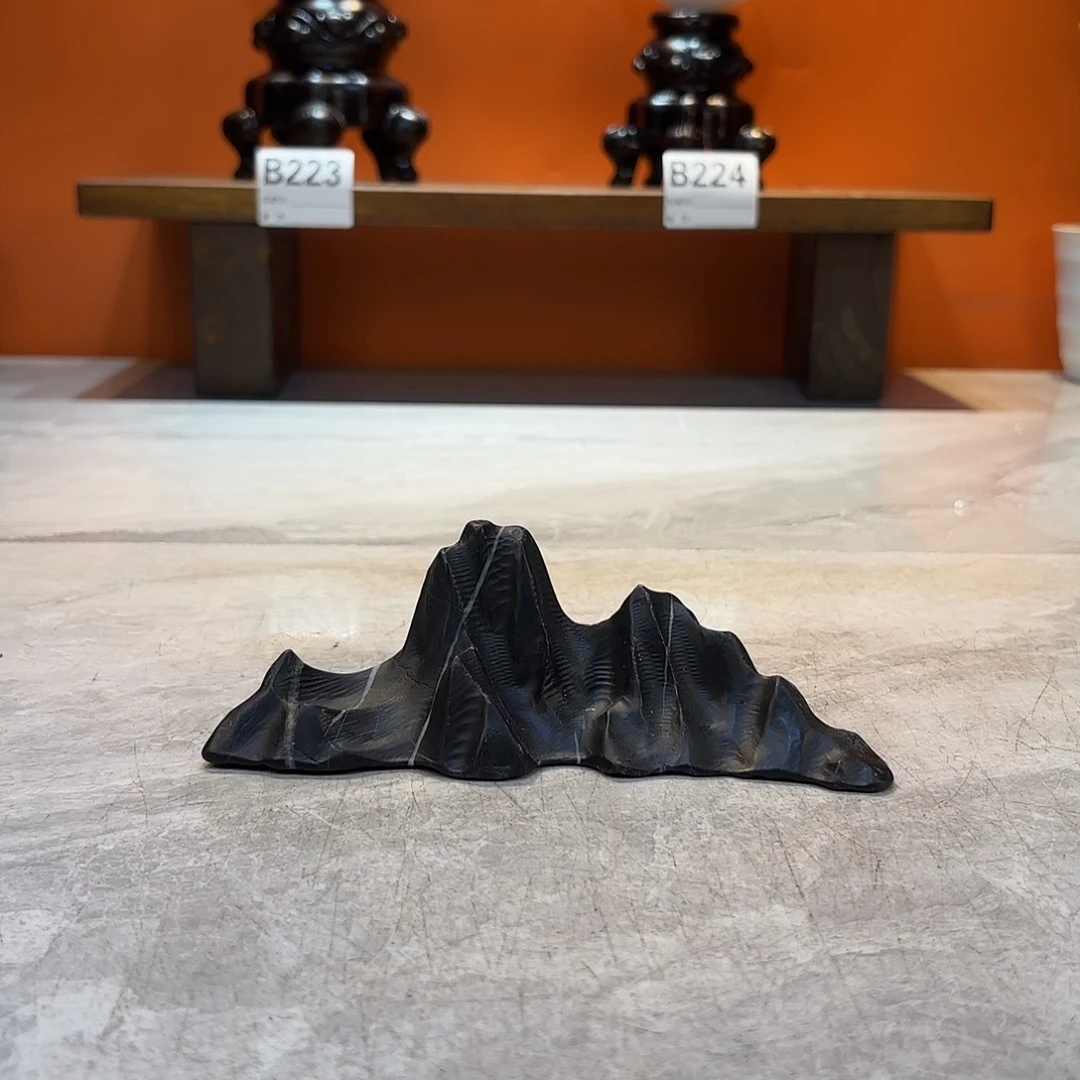 茶宠易*灵璧石奇石摆件