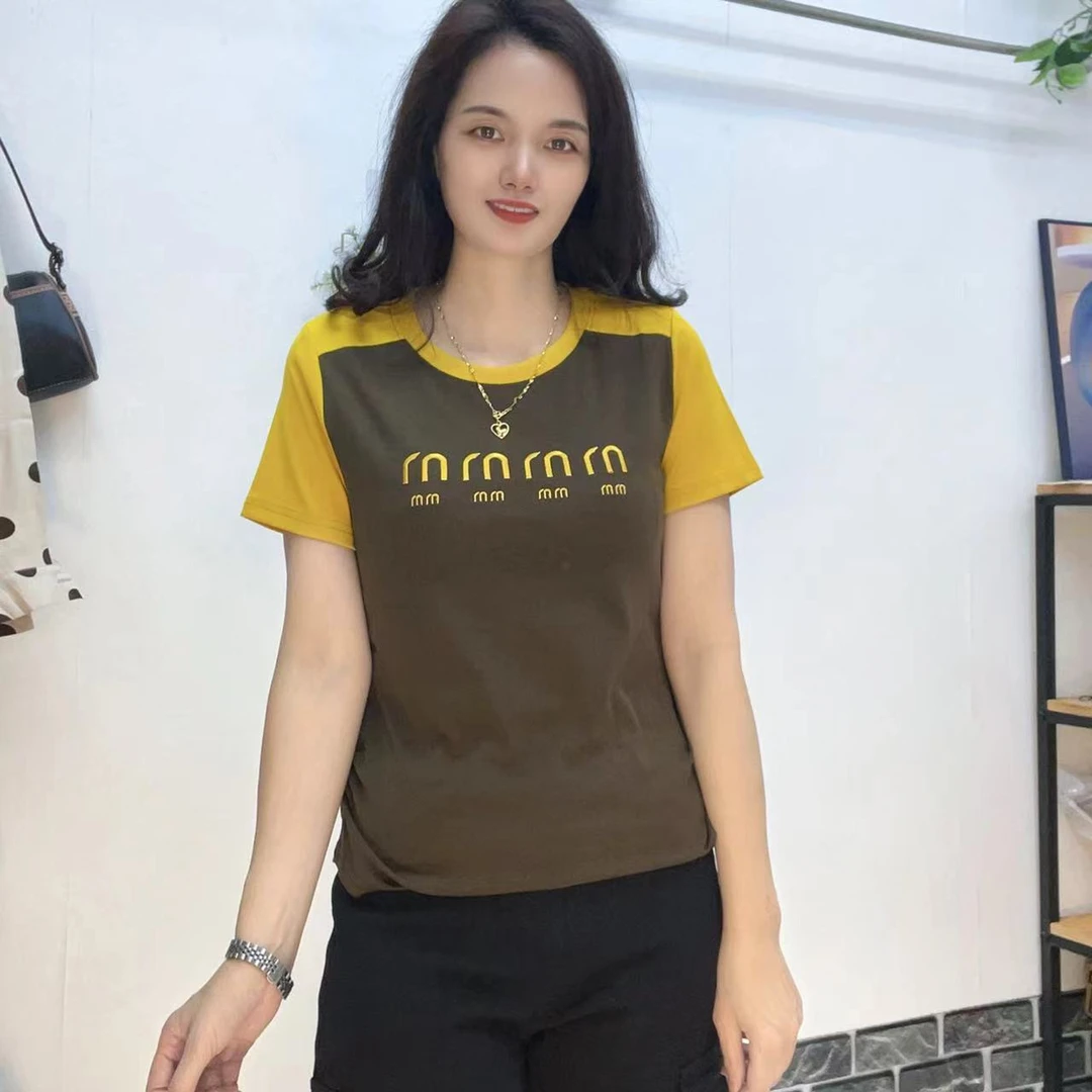 夏季新款圆领T恤上衣B07（断码清仓）