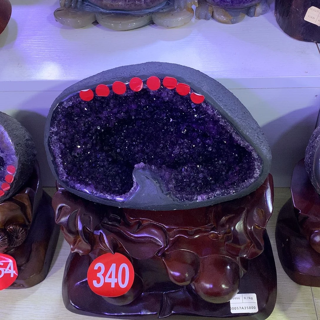 未镶嵌大型摆件（非配饰）紫晶