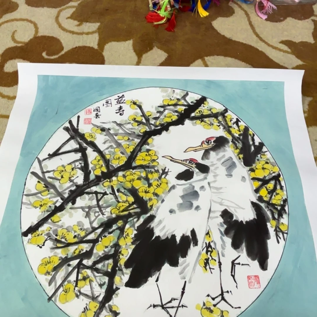 国画国画老师作品刘