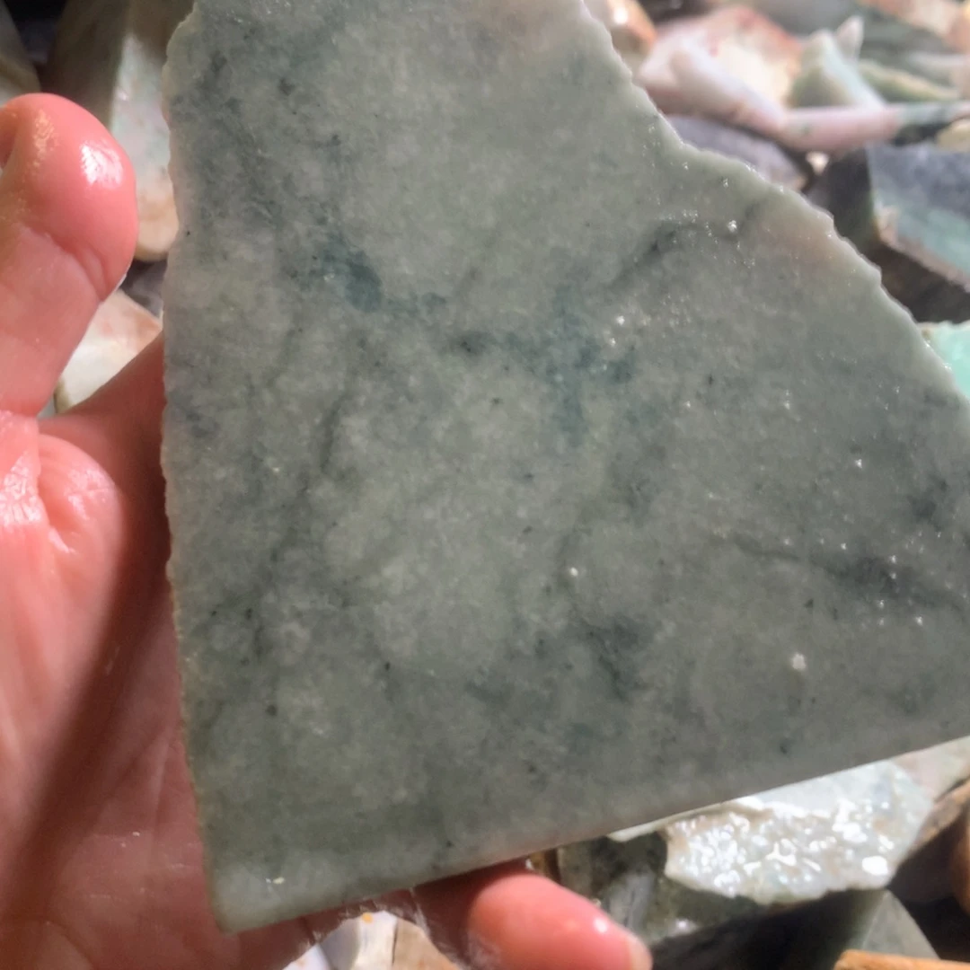 翡翠颈饰未镶嵌缅甸翡翠