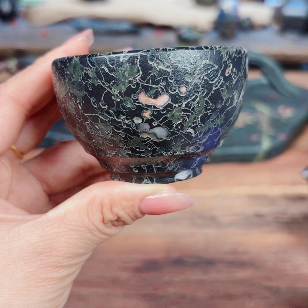 敏*康能美玉瓷安山玉