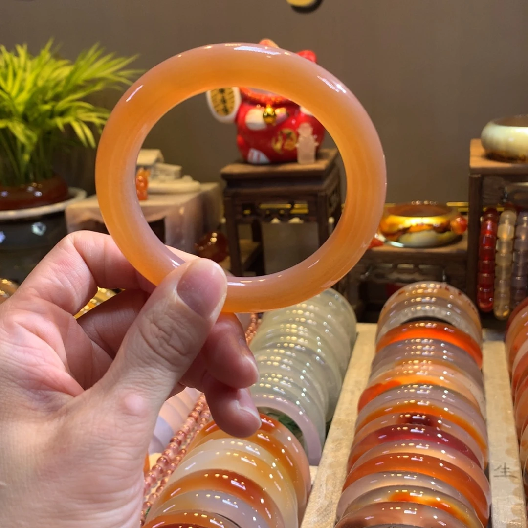 玛瑙/玉髓未镶嵌手镯12号