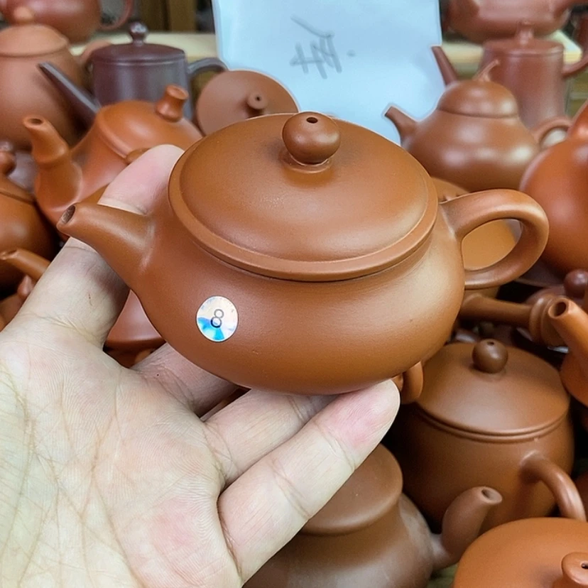 【闪购商品】茶壶朱泥125cc000000000000000