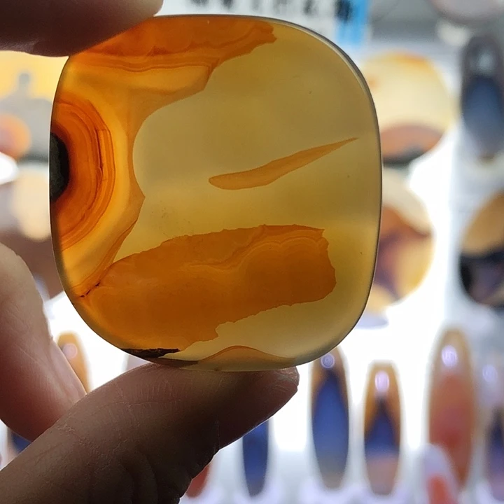 查罗石未镶嵌珠宝半成品7