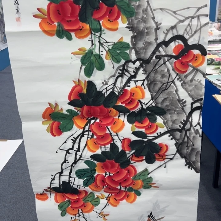 国画宣纸纯手绘字画