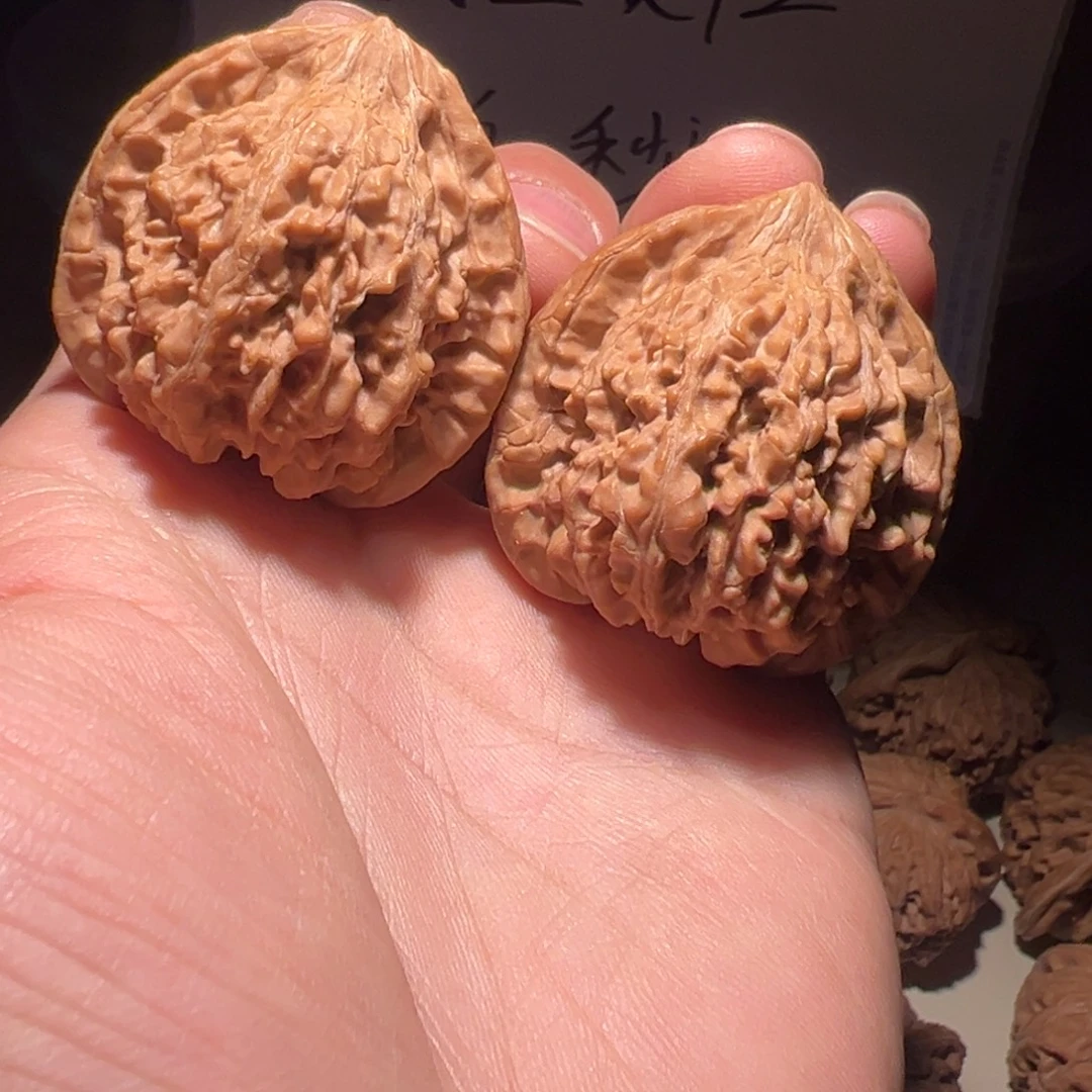 文玩核桃把件40尺全品朱雀