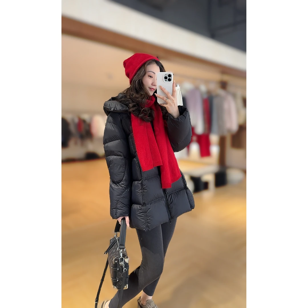 「轻暖泡芙」一手长显瘦轻柔羽绒服