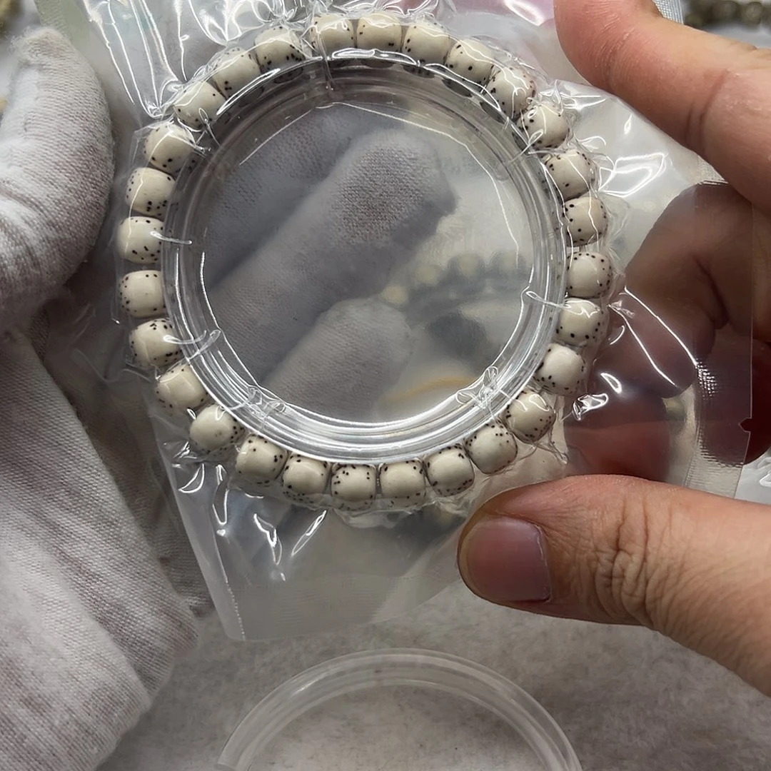 星月菩提手串87河豚大留白 48