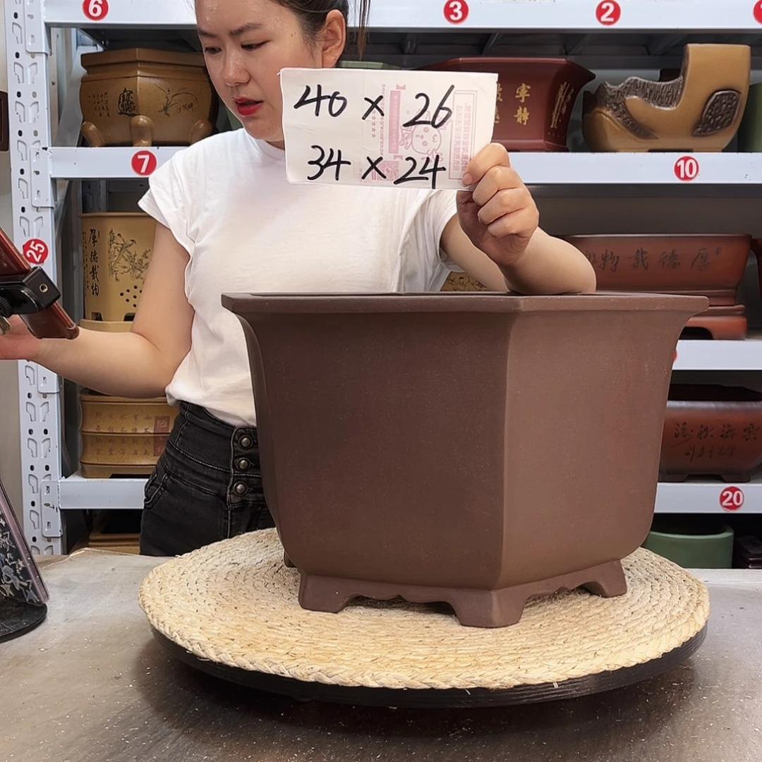 紫砂花盆紫砂花盆