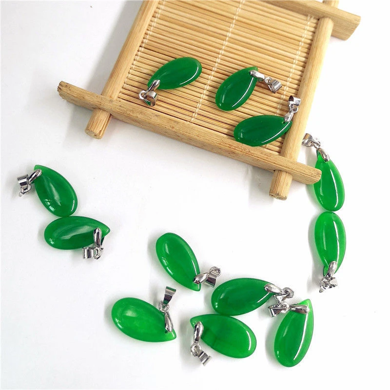 《抖音官方质检发货正品》天然A货冰绿水滴多样性发其一LX"