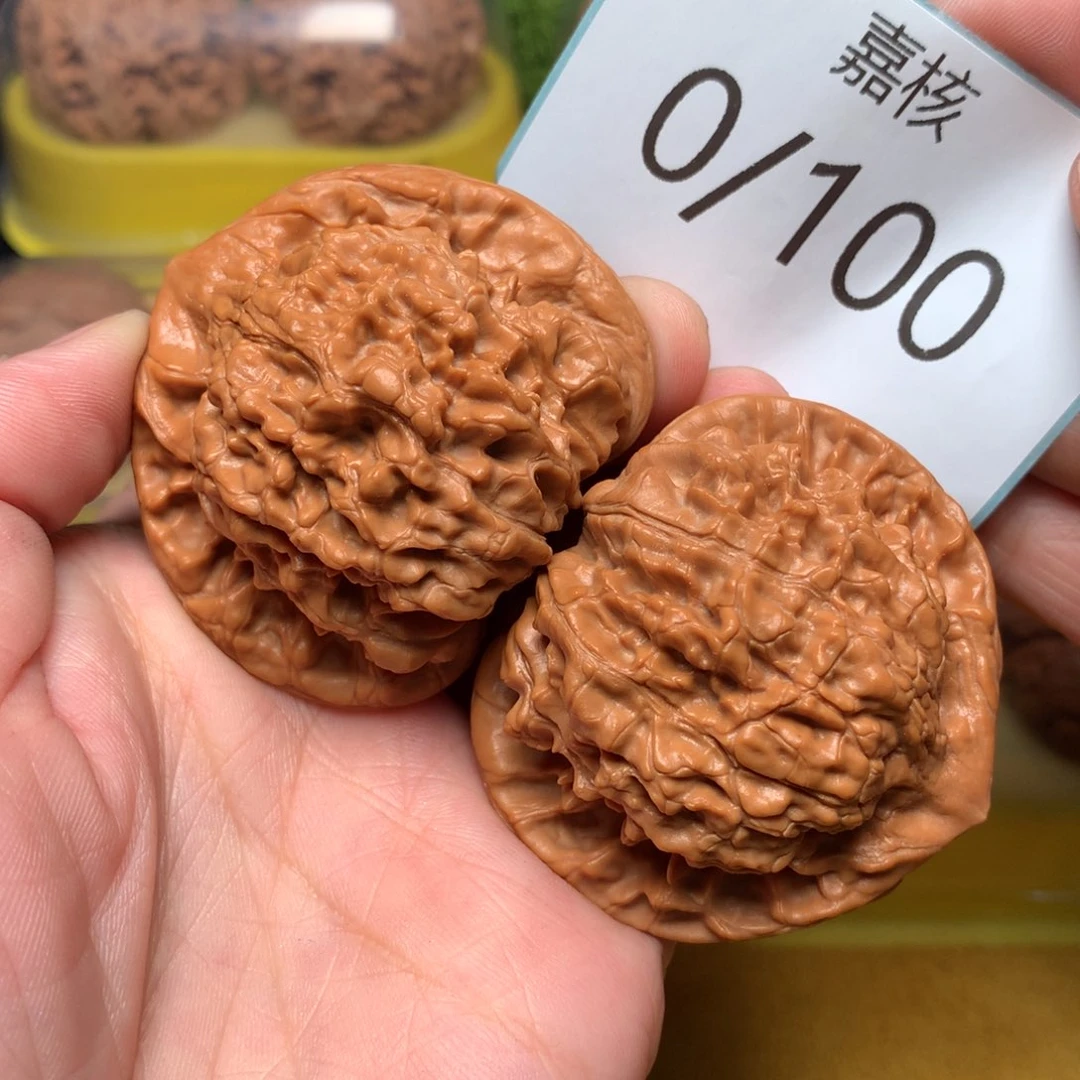 文玩核桃把件麒麟官帽51