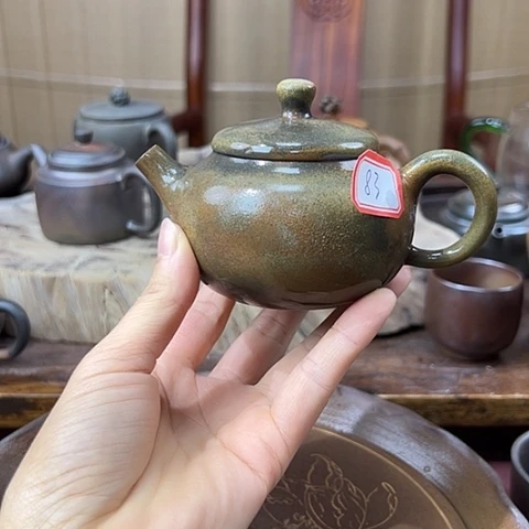 ****睡戬谷龙窑坭兴陶柴烧83
