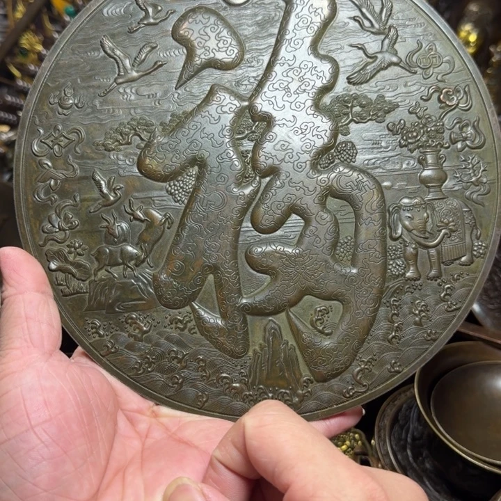 铜器摆件收收藏藏