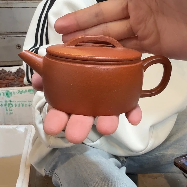 茶壶紫砂降坡泥汉瓦孤