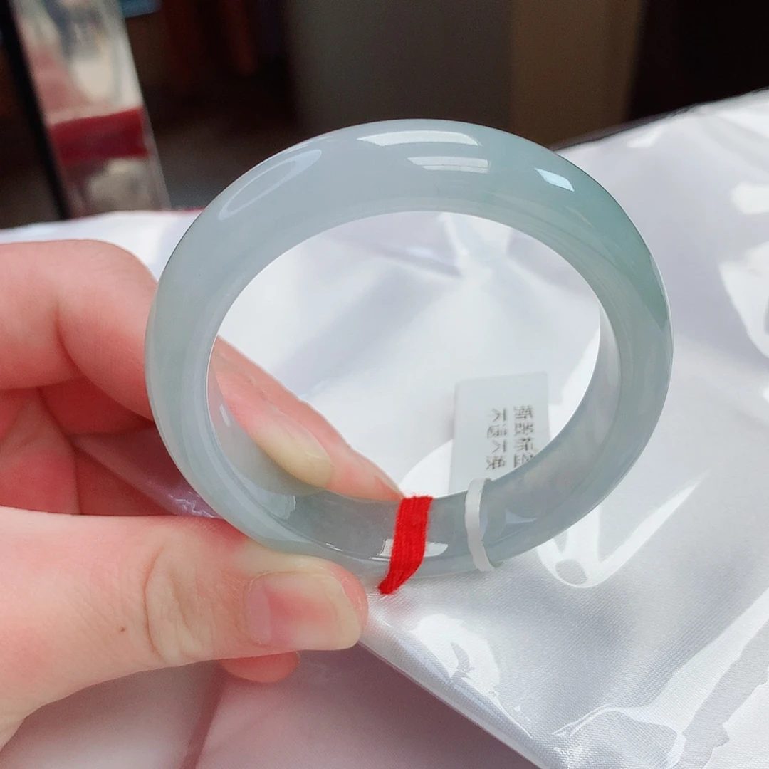 翡翠手镯（贵妃镯）未镶嵌天然翡翠A货53