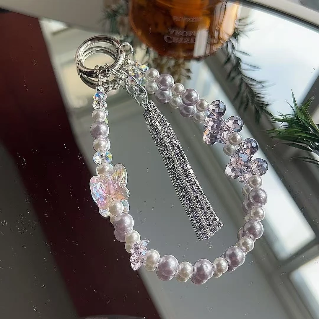 J619  紫梦星河  原创设计手机链