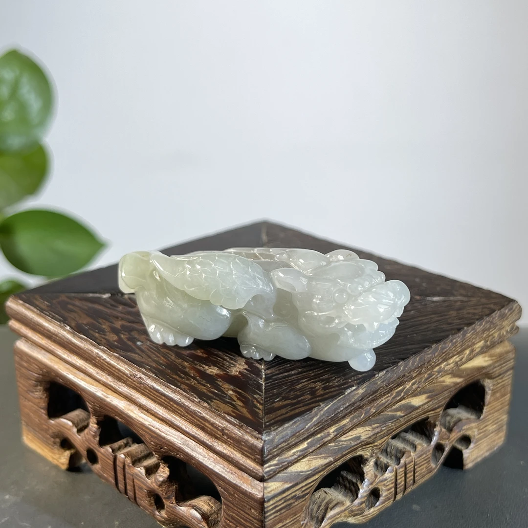 JCB30-21 天然翡翠缅甸A货 飞天貔貅