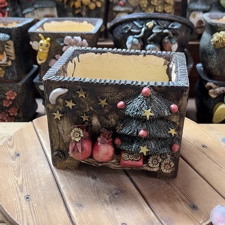 青藤多肉花盆百搭