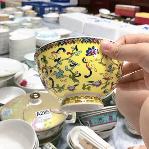 瓷198五寸米饭碗三个