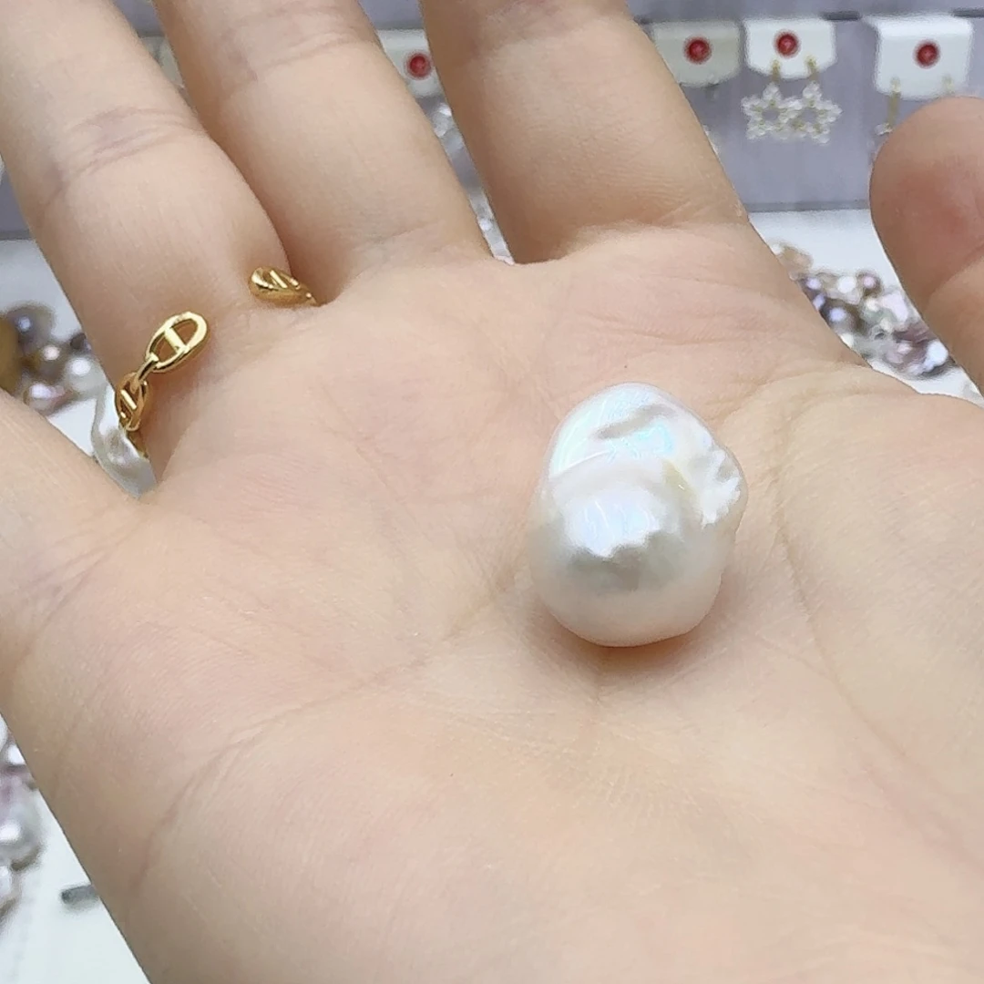 淡水珍珠未镶嵌吊坠(不含链)?****