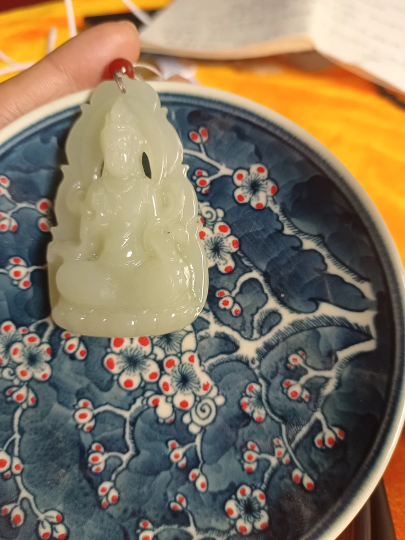 新号开播瓷盘一个
