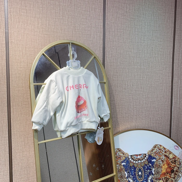 AV154   宝宝圆领长袖双层卫衣    秋冬款