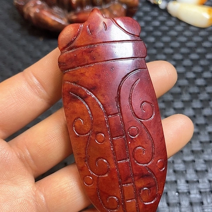 紫金钵盂菩提吊坠